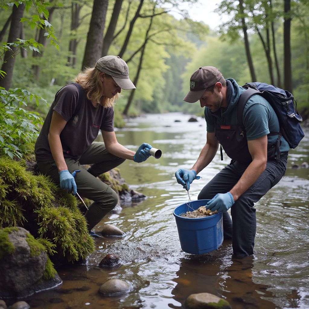 Citizen science project monitoring water quality in Romania